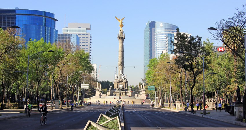 El Ángel de la Independencia en Ciudad de México