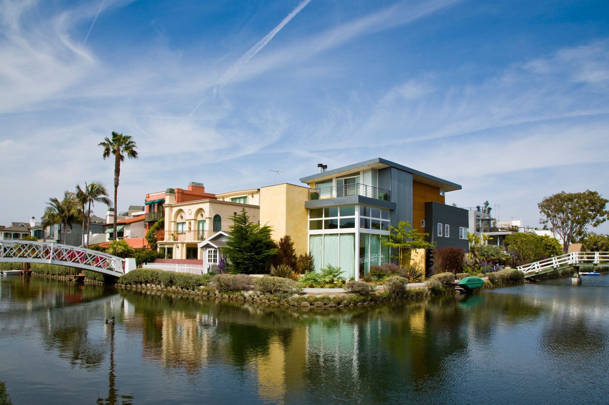 Venice Canal Historic District, el intento del promotor Abbot Kinney de crear su propia Venecia