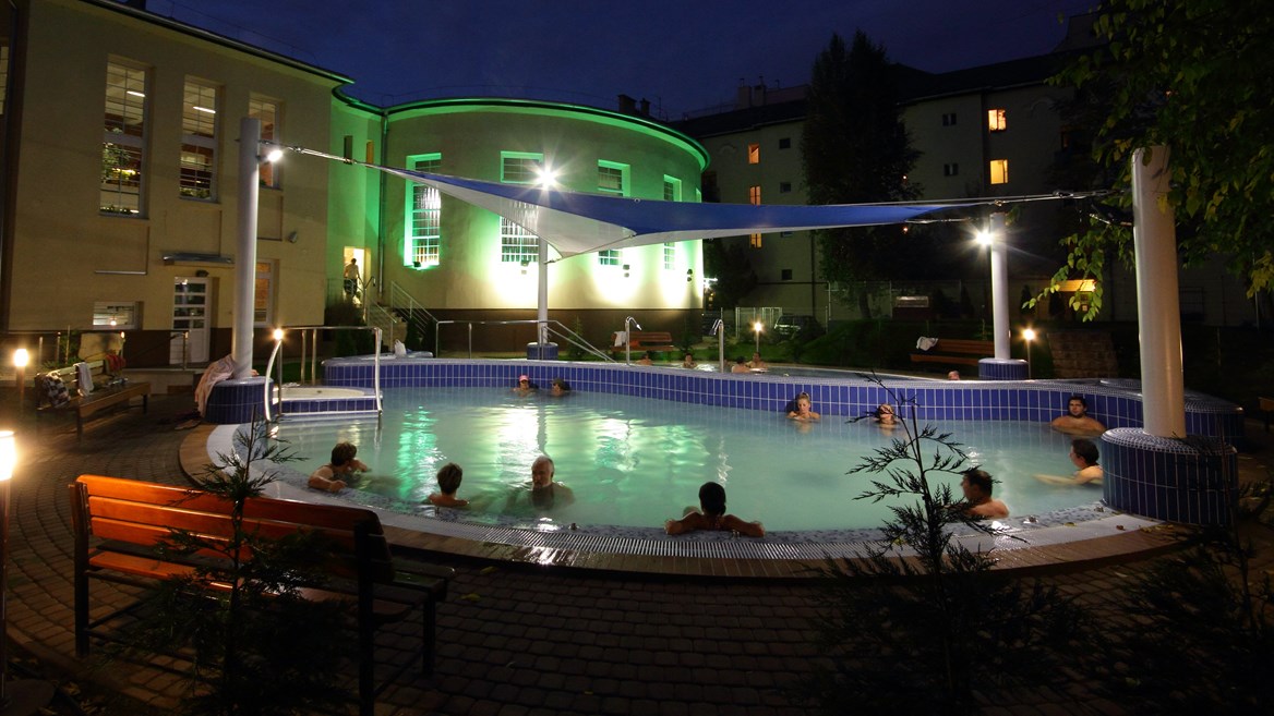 Dandár Baths have a spring – filled with healing properties – where the water can be drunk.