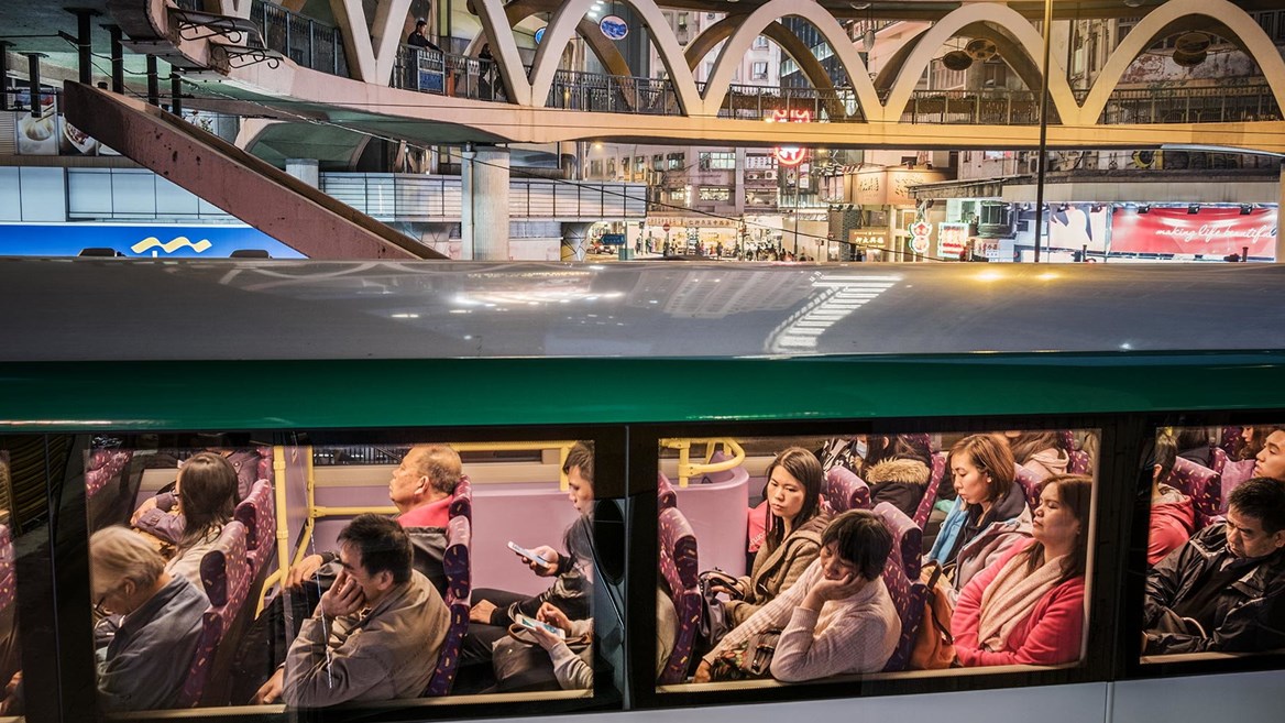 Hong Kong ofrece muchos estímulos visuales por kilómetro cuadrado