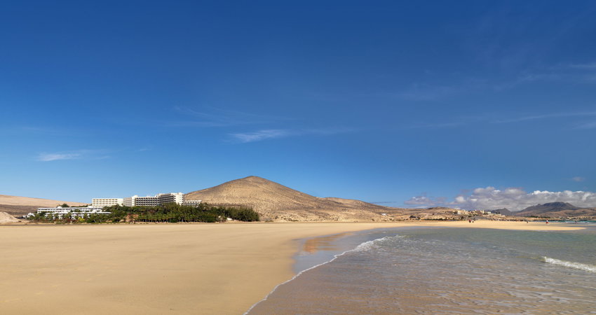 Wind and water extreme sport on Fuerteventura