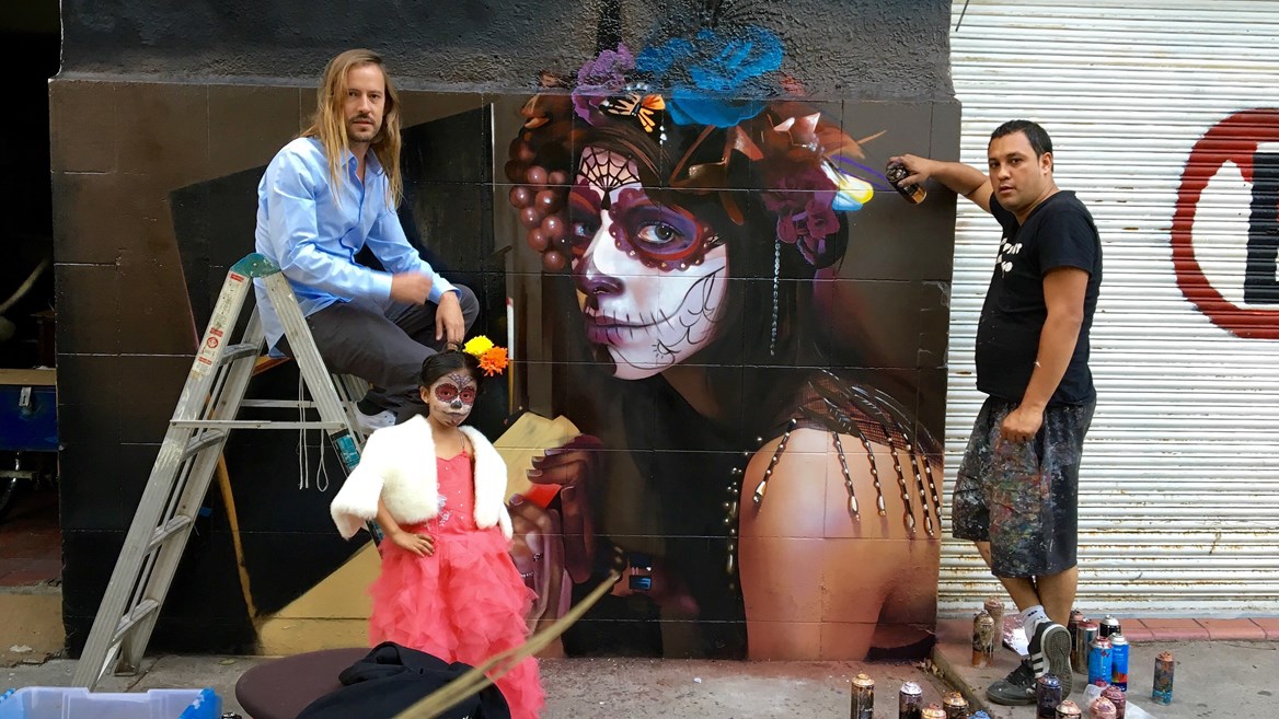 Street Art Chilango busca promover el arte urbano en Ciudad de México,