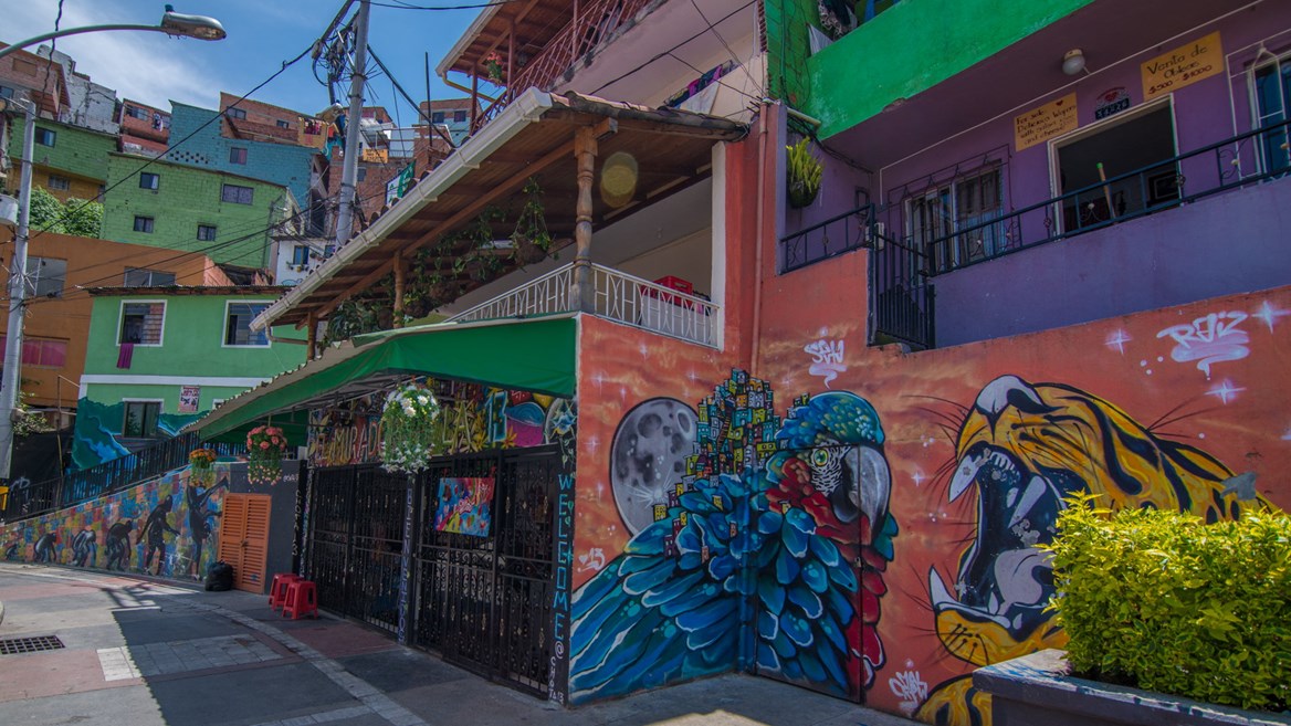 El arte de la Comuna 13 de Medellín