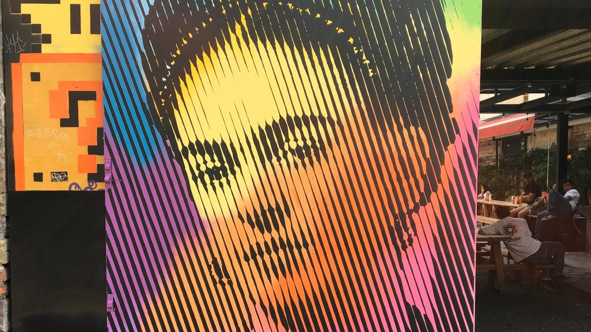 Frida Kahlo is a muse for many street artist