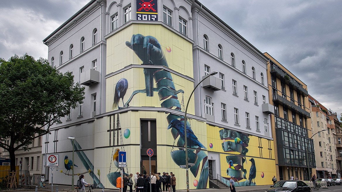 In Berlin is Europe’s capital of street art par excellence