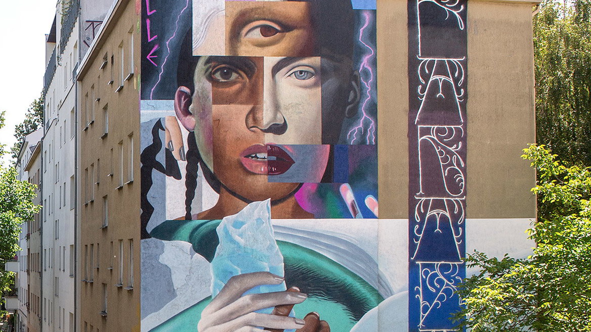 Street art scene met up in Berlin during the Berlin Mural Fest