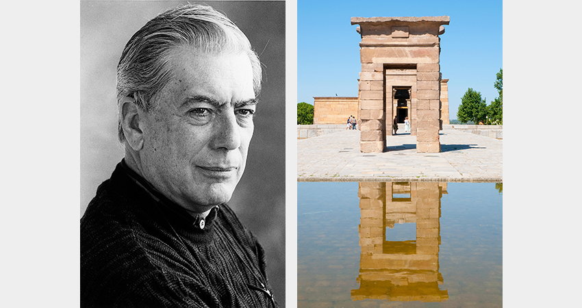 Vargas Llosa's favourite corner of Madrid: the Temple of Debod