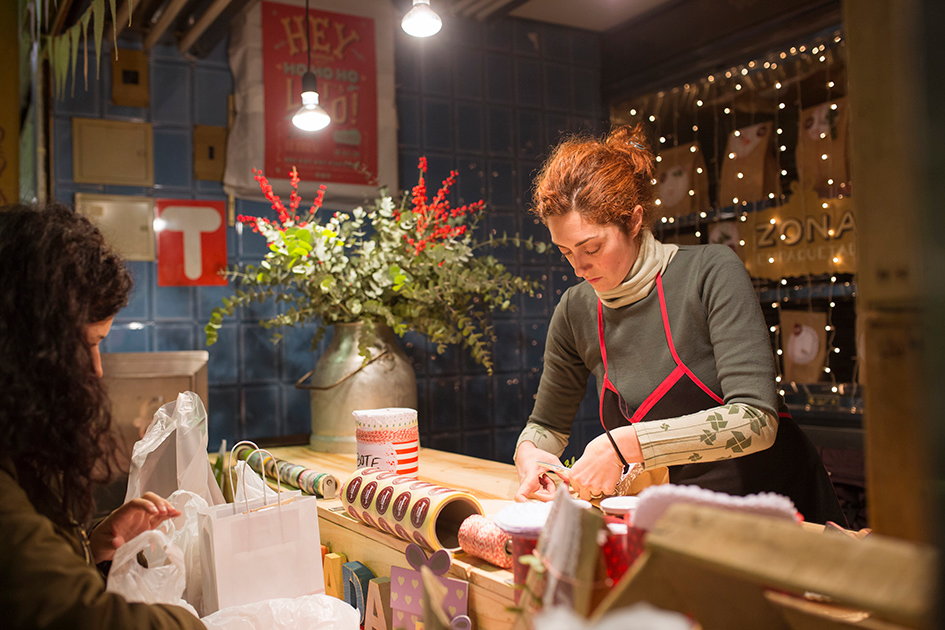 El espíritu Navideño en los mercadillos de Madrid