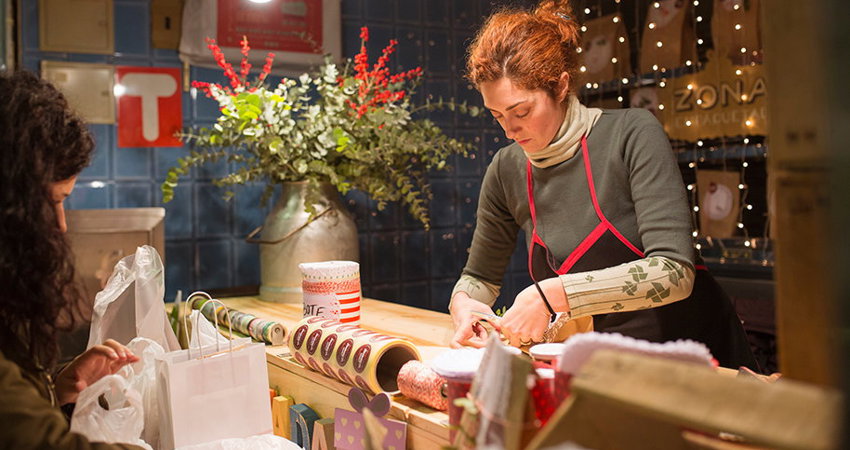 El espíritu Navideño en los mercadillos de Madrid