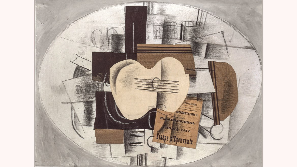 Georges Braque, La Guitare Statue d’épouvante