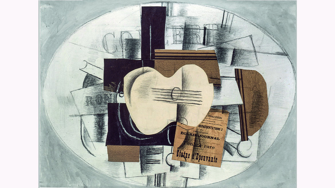 Georges Braque, La Guitare Statue d’épouvante