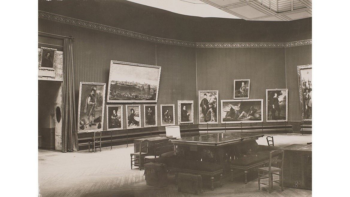 La Sala Velázquez en el Museo del Prado de Madrid