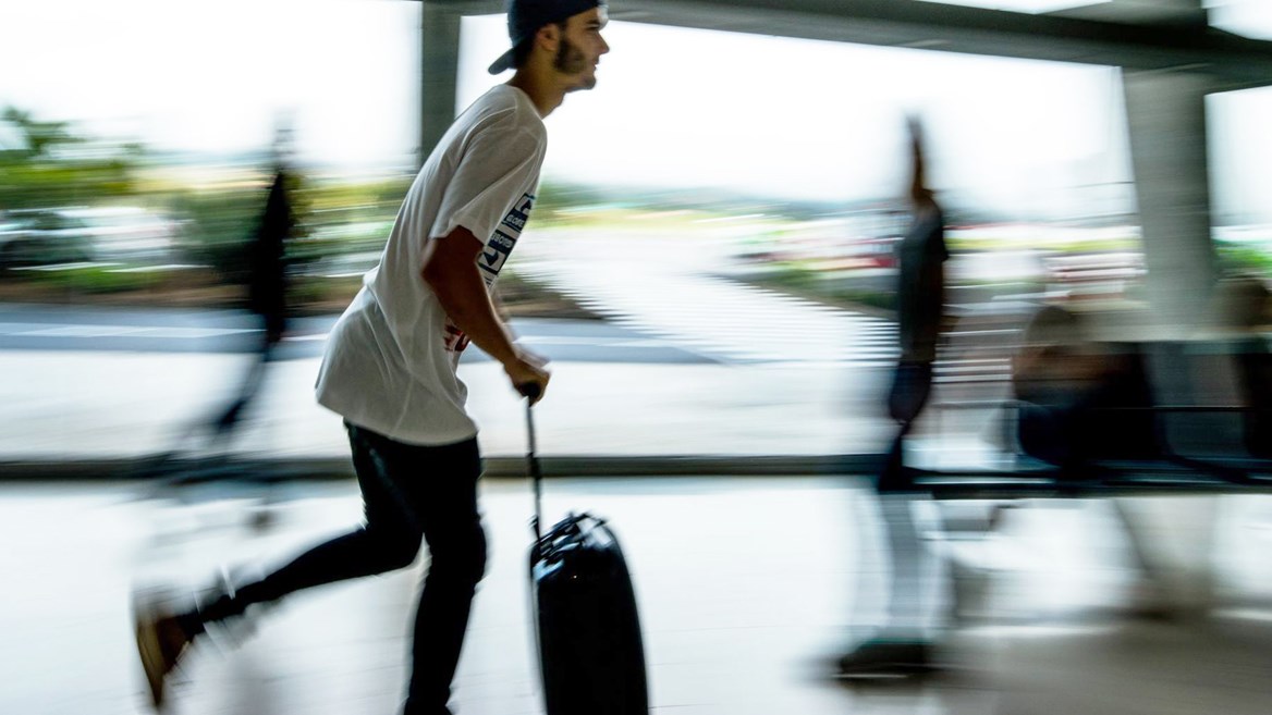 Maleta patinete por si hay prisas