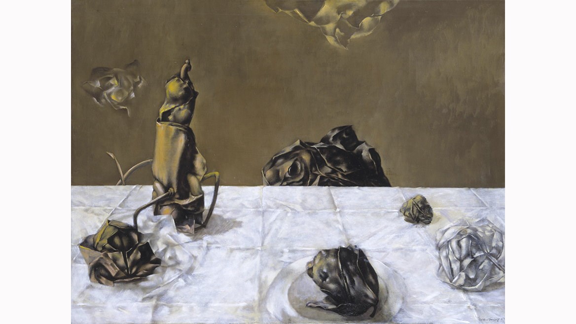 Some Roses and Their Phantoms by Dorothea Tanning