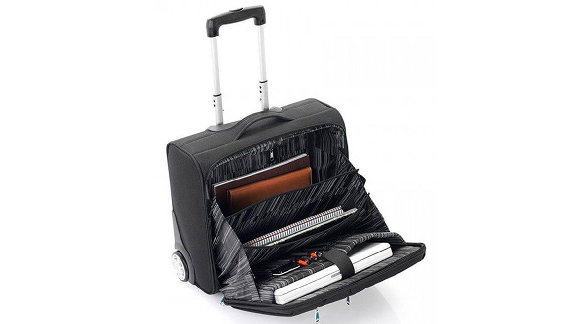 Briefcase with a compartment for your laptop and internal dividers