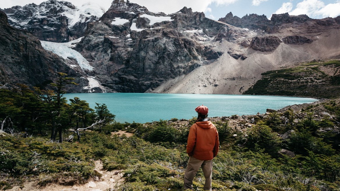 El lago Argentino, el más grande de Argentina y el tercero en Sudamérica