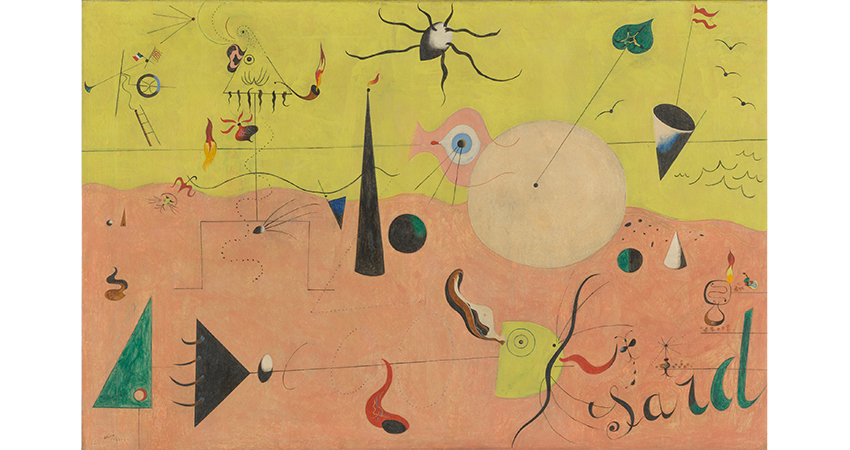 Todo el surrealismo de Joan Miró en el MoMa