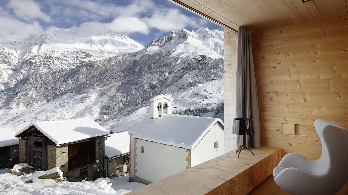 The Unterhus, en Suiza, una casa de diseño para alquilar