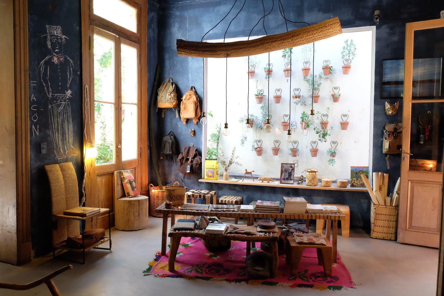 Martín Bustamente left the publicity and opened Facón three years ago in Buenos Aires, Argentina