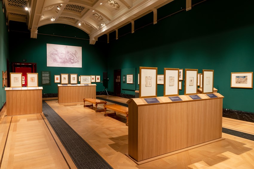 “Leonardo Da Vinci: A Life in Drawing” en la Galería de la Reina del Palacio de Buckingham hasta el 13 de octubre.