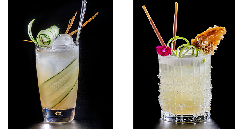 Diego Cabrera’s daring cocktails at Salmon Gurú, in Madrid’s Barrio de las Letras district.