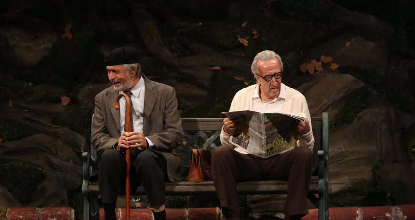 Luis Brandoni y Eduardo Blanco, protagonistas de Parque Lezama, trabajan por primera vez con Juan José Campanella