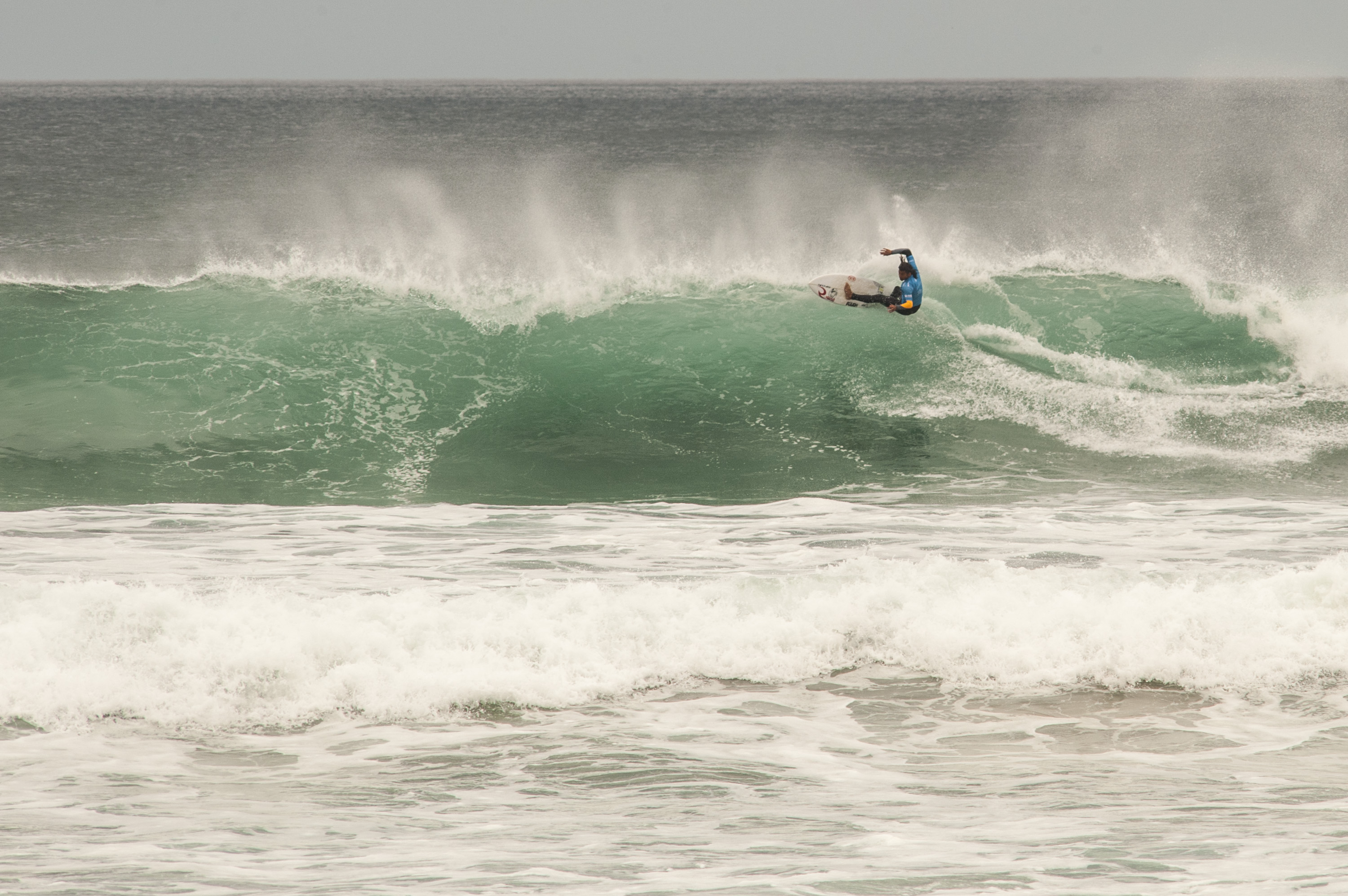 Zarautz, 25 minutes from San Sebastián, Guipuzcoa’s top surfing spot