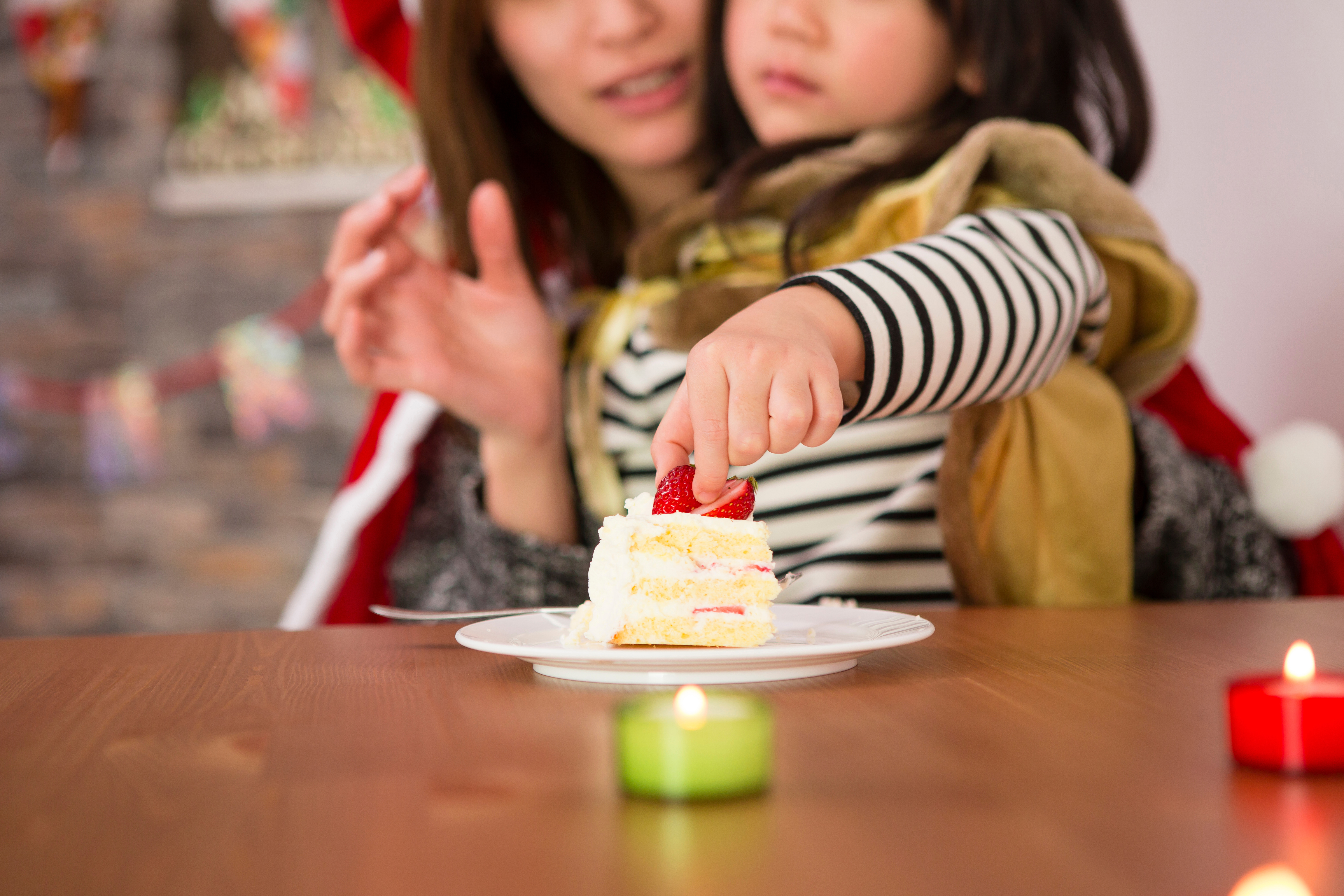 Uno de los postres navideños por excelencia es el Christmas cake de Japón, un dulce muy popular durante todo el año