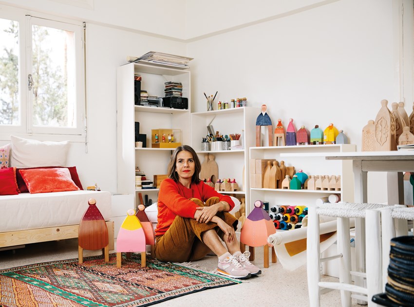 M´Tita Bamako es la línea de prendas y accesorios de Marta Carrascosa en Marrakech.