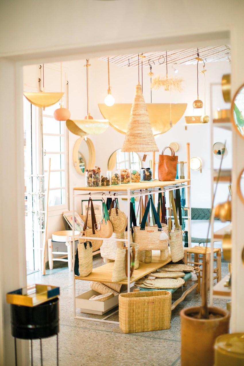 SOME – slow concept store está en pleno barrio Guéliz de Marrakech.