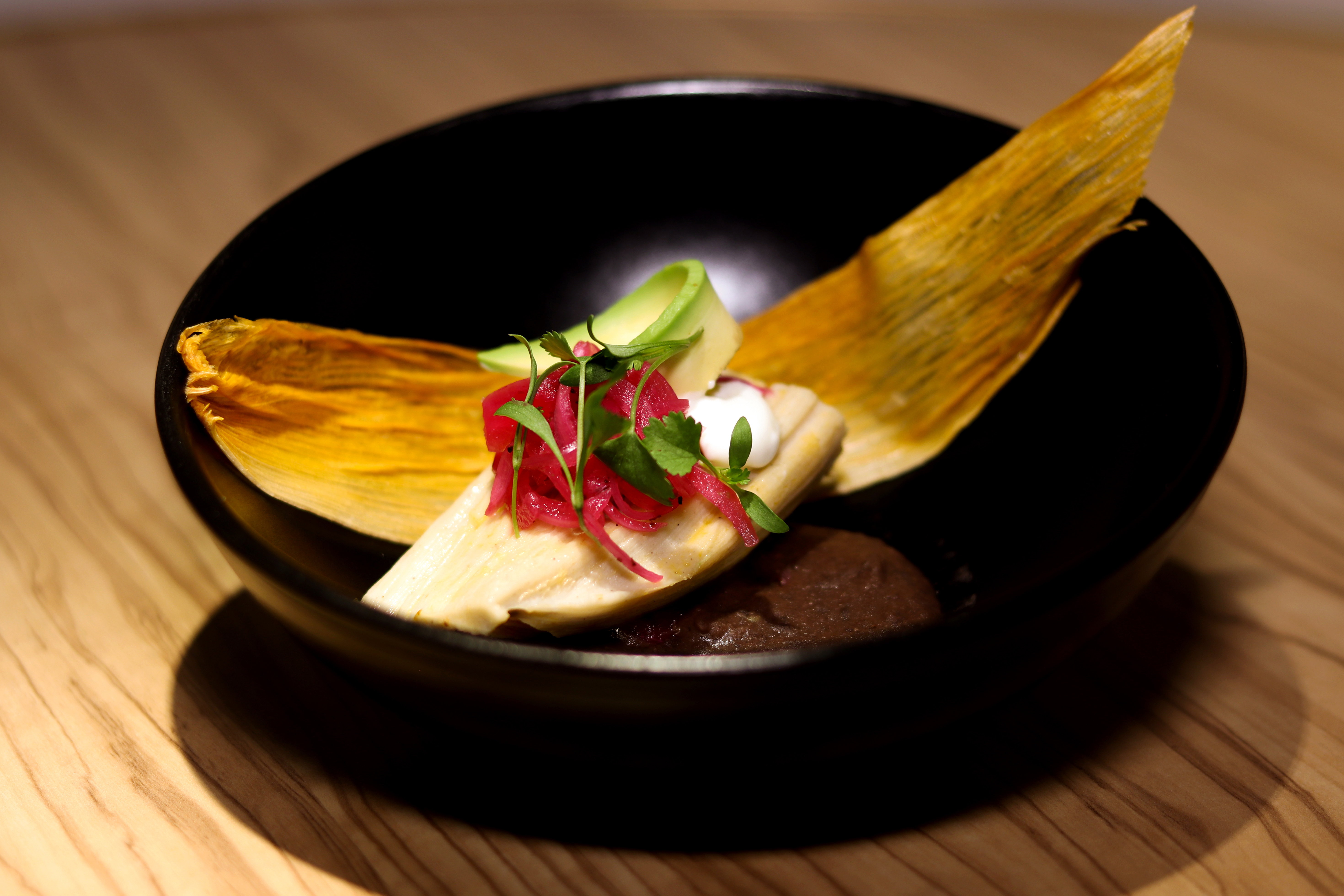The tachin de cochinita pibil of the Mexican restaurant Tepic in Madrid.
