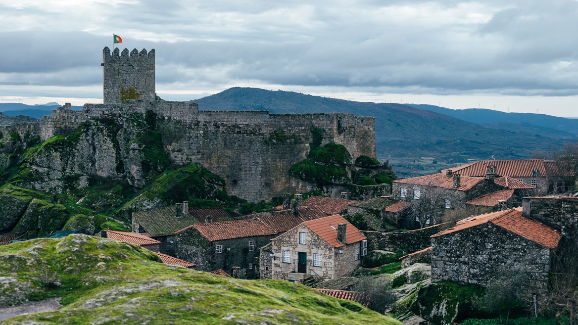 The castle in Sortelha – one of Portugal’s prettiest mediaeval inland villages – was built in the 13th century.