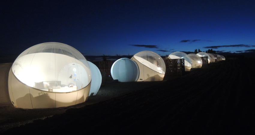 Si buscas un hotel para desconectar, el navarro Aire de Bardenas, en mitad del desierto, 