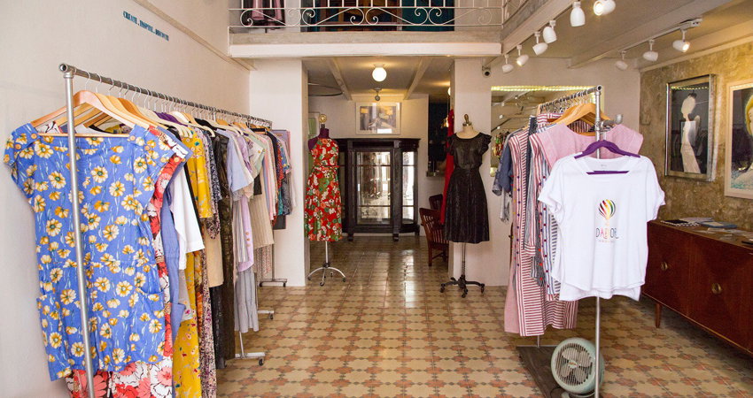 Dador is the studio and shop of three Cuban designers, offering very limited-edition collections in the heart of Old Havana.