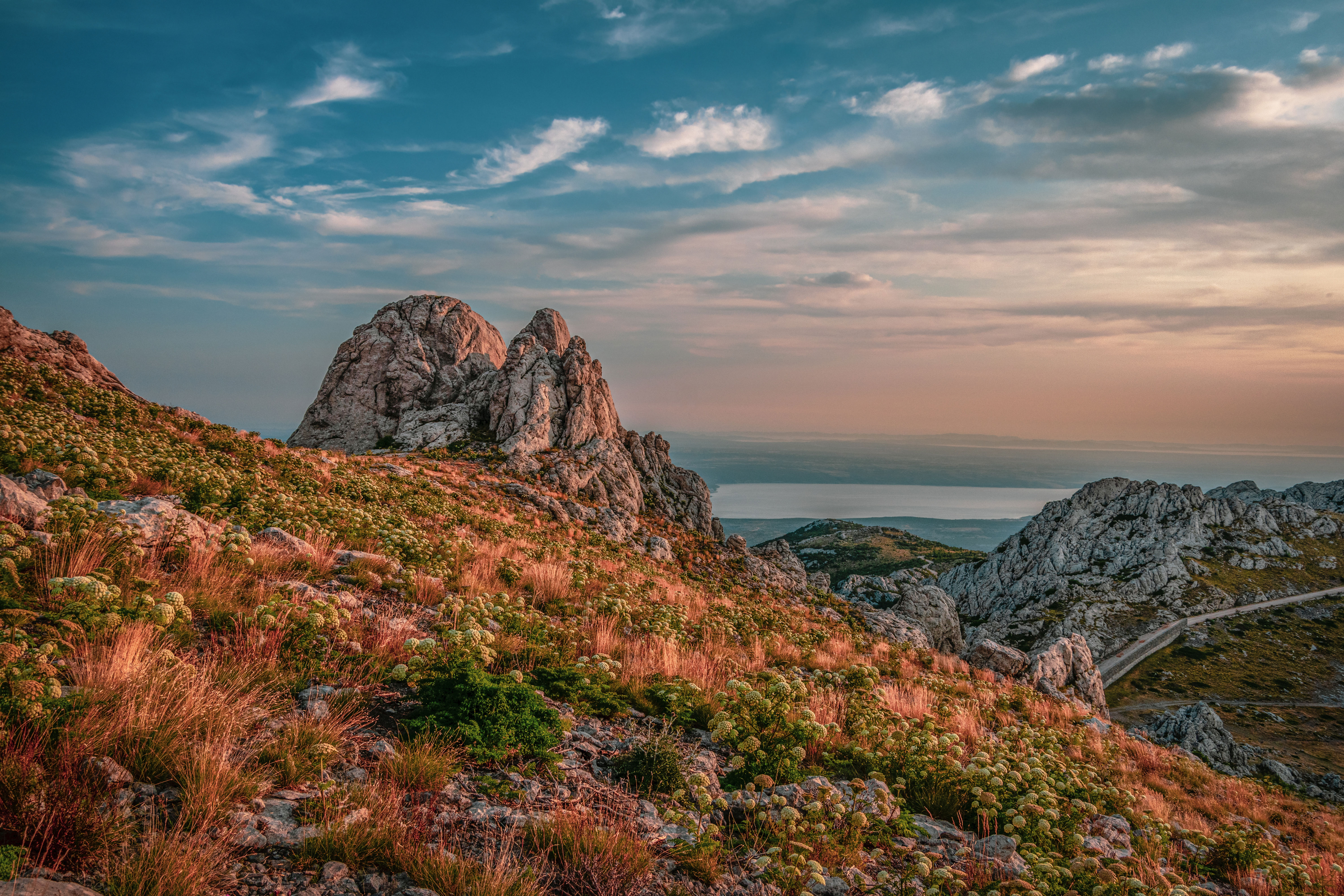 El parque de Velebit, de enorme riqueza natural, es uno de los más bellos y el más joven de Croacia.