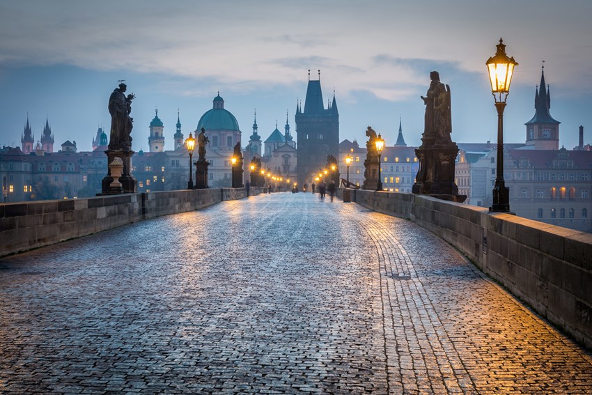 Prague is one of the finest examples of a mediaeval city that has preserved its buildings and the splendour of that period.