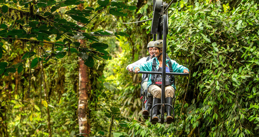 If you’re passionate about adventure tourism and you’re travelling to Ecuador, you have to enjoy one of the experiences offered by Mashpi Lodge in the Mashpi Rainforest Reserve.