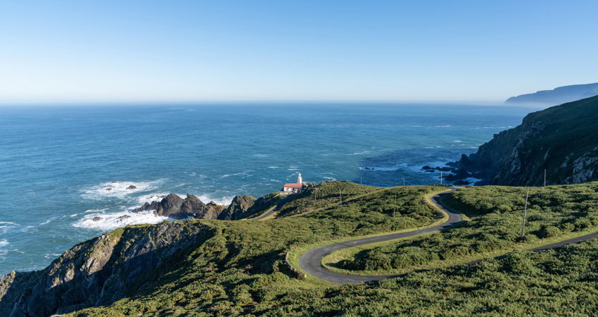 The Punta Candelaria lighthouse in A Coruña is one of the few lighthouses in Spain that is still inhabitable.
