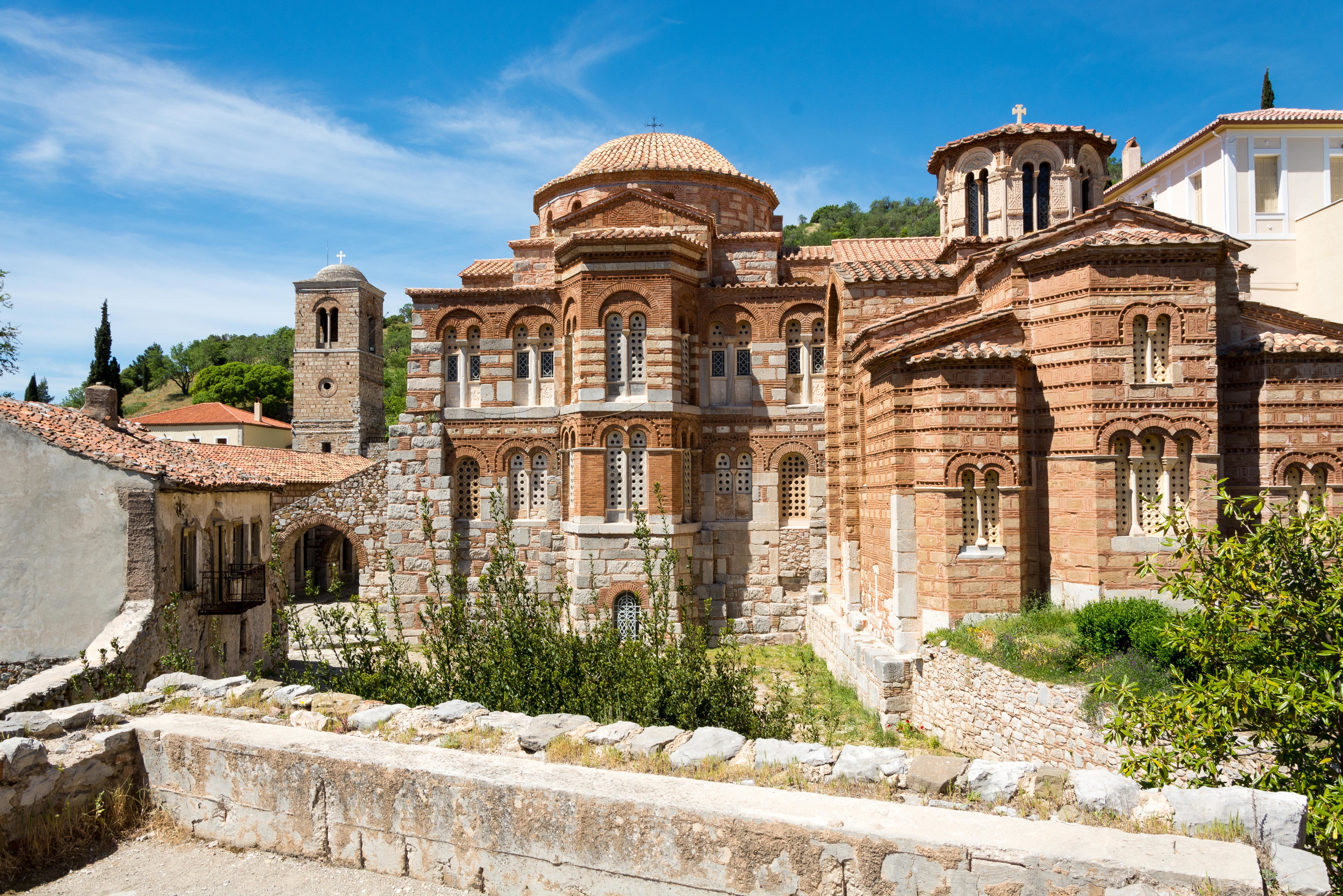 The Hosios Loukas Monastery makes the best organic oils and honeys in Greece