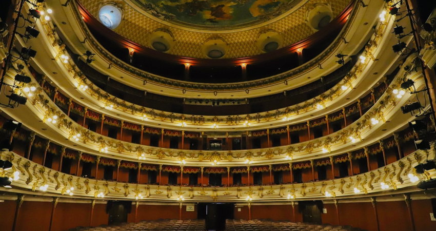 The Municipal Theater Enrique Buenaventura in Cali (Colombia) is one of the most important theatres in Latin America because of its age and architectural style