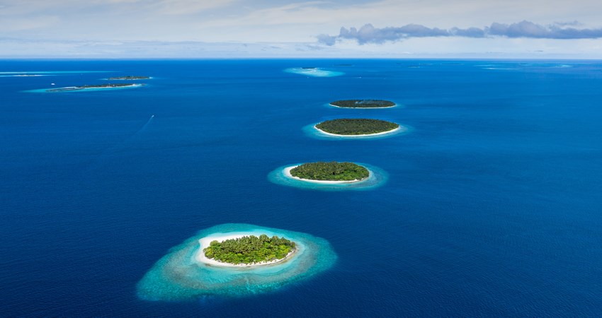 On your trip to the Maldives, go fishing with local fishermen on a dhoni, the country’s traditional boat.