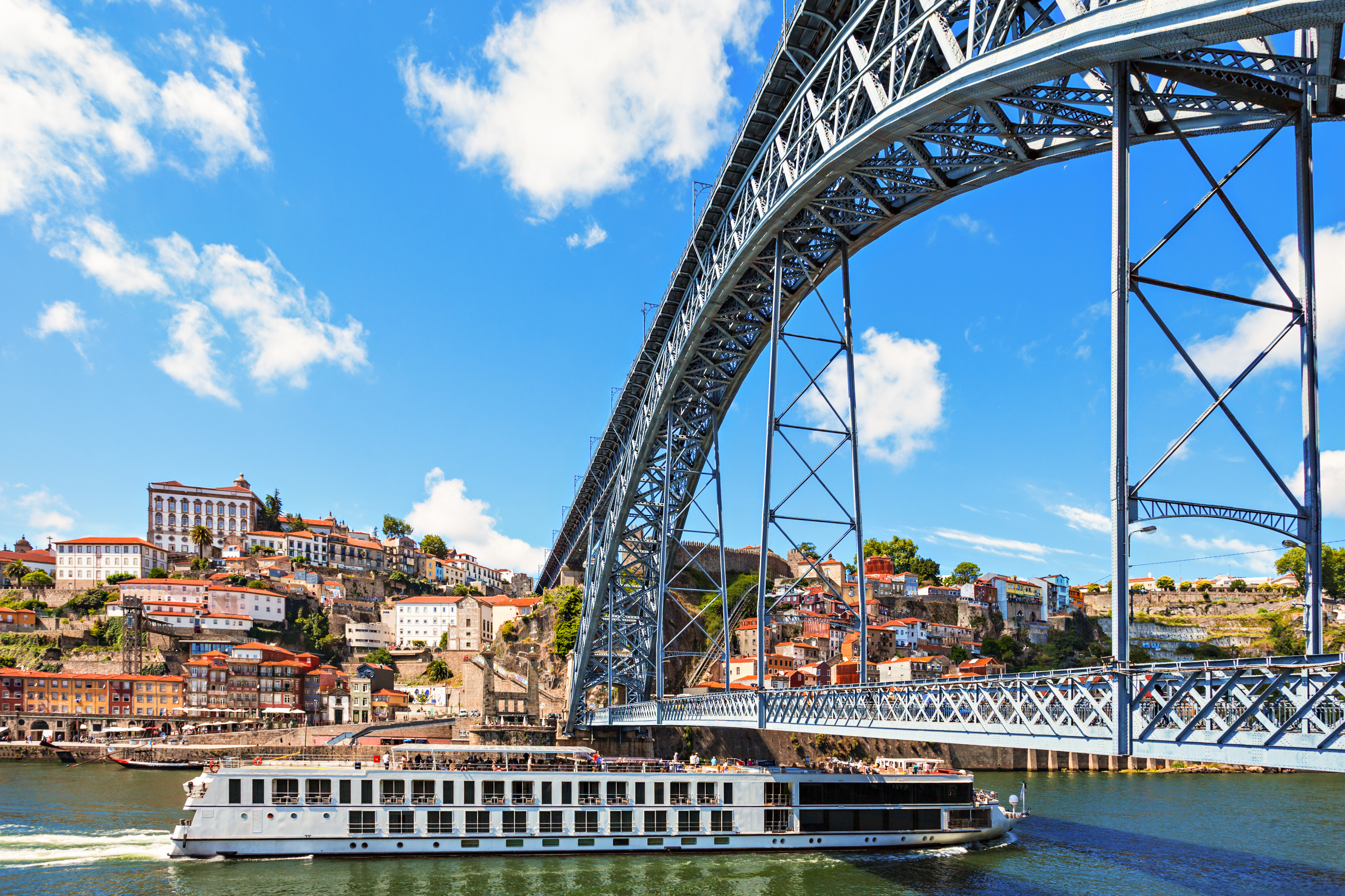The Don Luis I Bridge is an icon in the city of Porto and an essential stop on a weekend getaway to the city