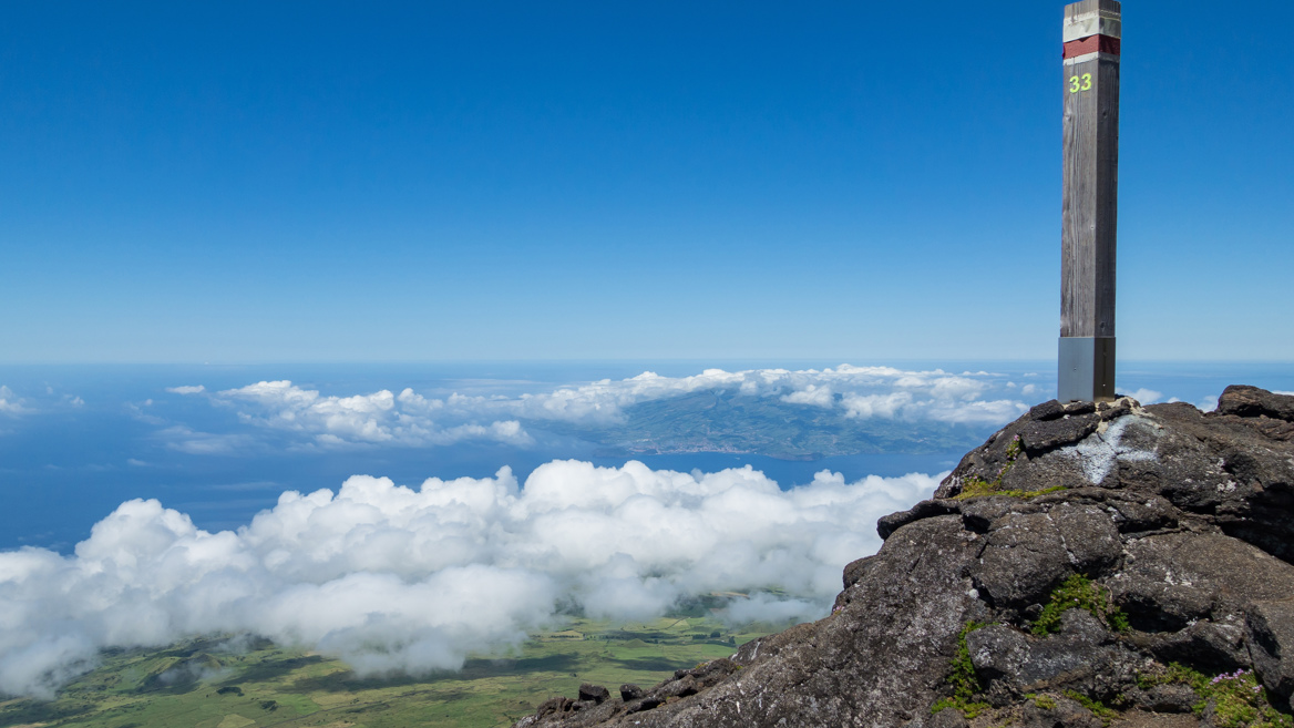 Pico Island is the highest point in the Azores – and in all of Portugal.