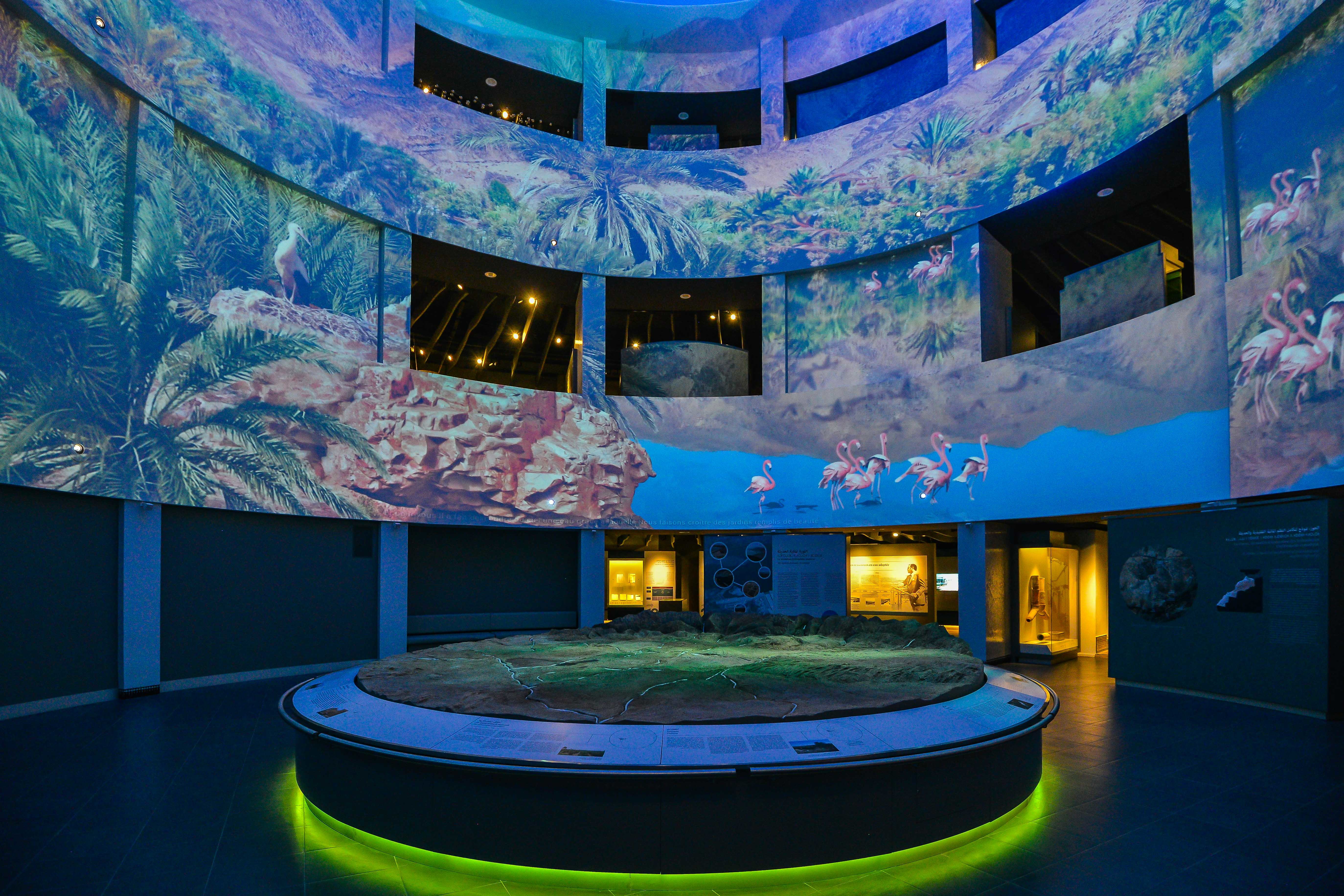 El Museo Mohamed VI por la Civilización del Agua en Marrakech está dedicado precisamente al agua y a la gestión que de ella ha hecho Marruecos durante su historia.