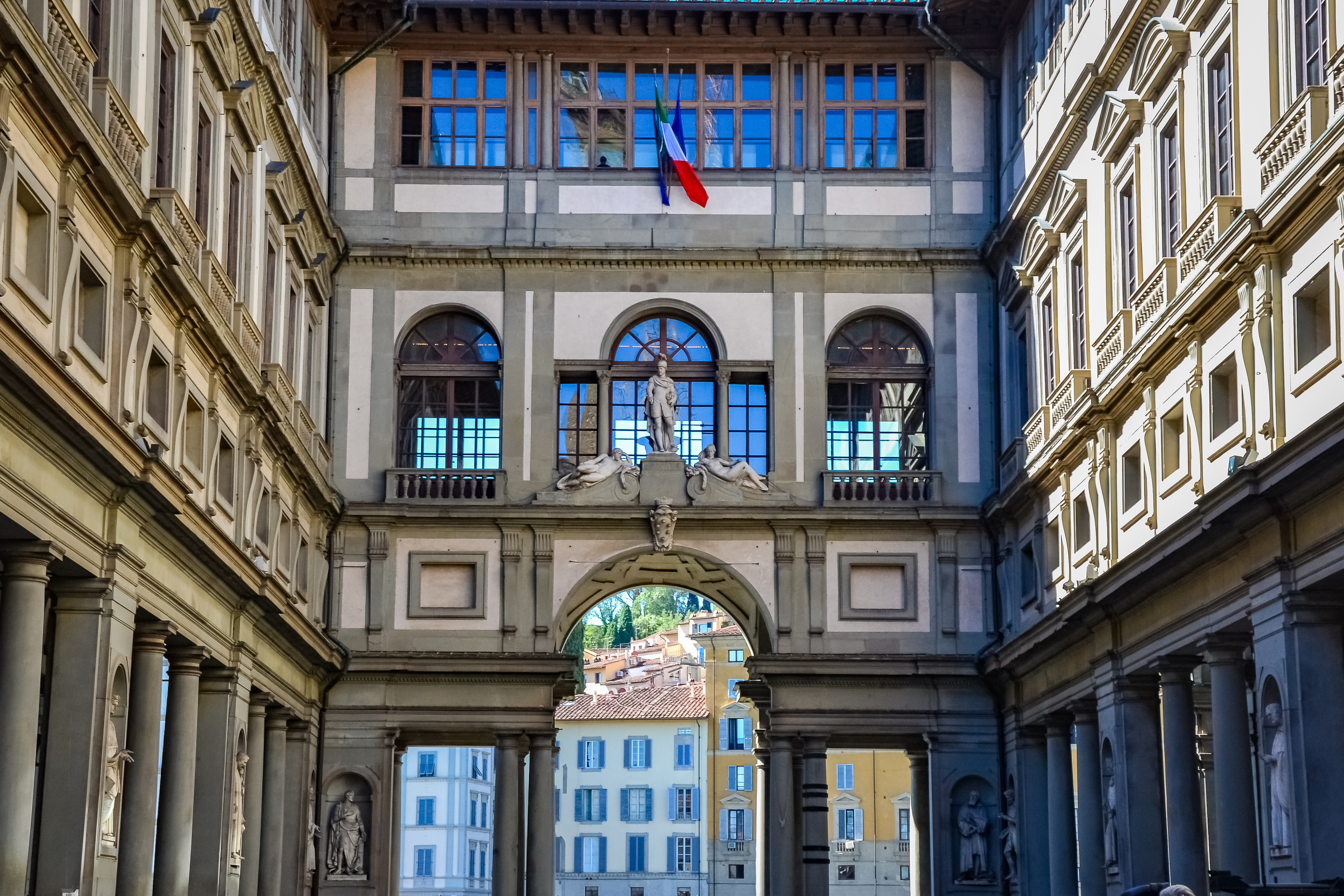 The Uffizi Gallery in Florence is the most visited museum in Italy.