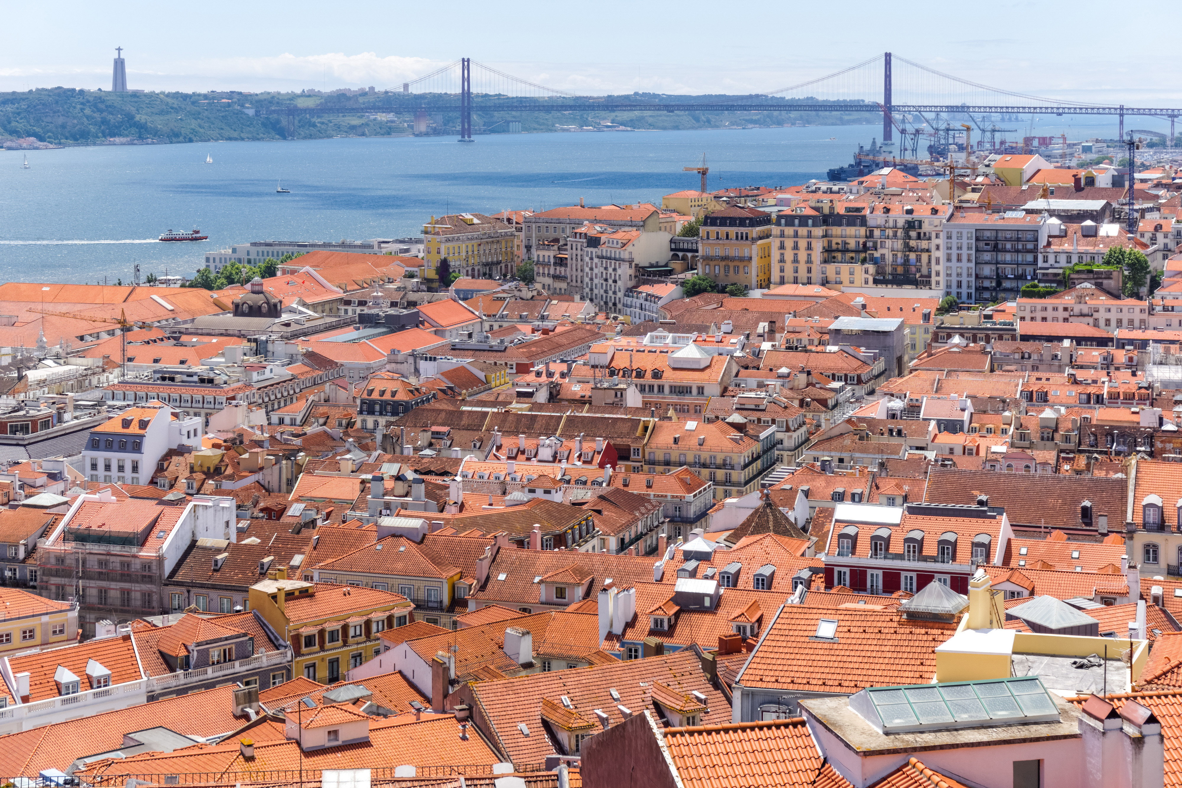 São Jorge Castle is one of the most visited monuments in Lisbon and offers one of the best views of the city.