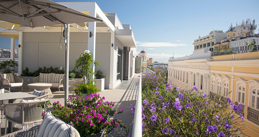 The Palacio Provincial hotel opened its doors as a historic guesthouse last year in Old San Juan.