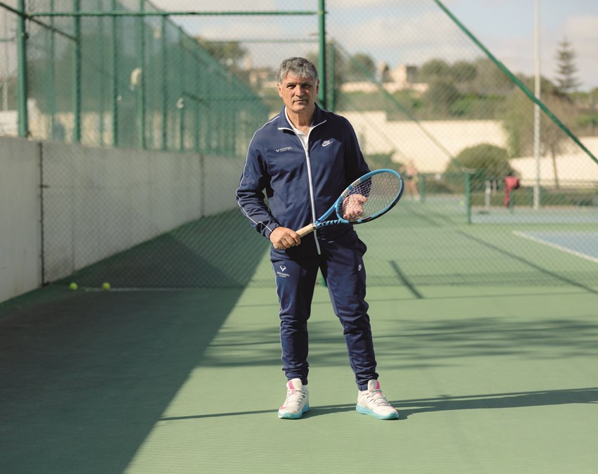 Toni Nadal en la Rafa Nadal Academy by Movistar