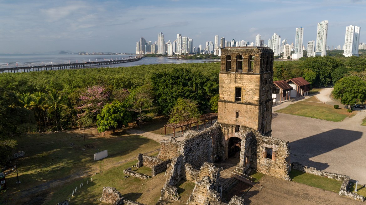 Panama City is the nerve centre of both the country and all of Central America