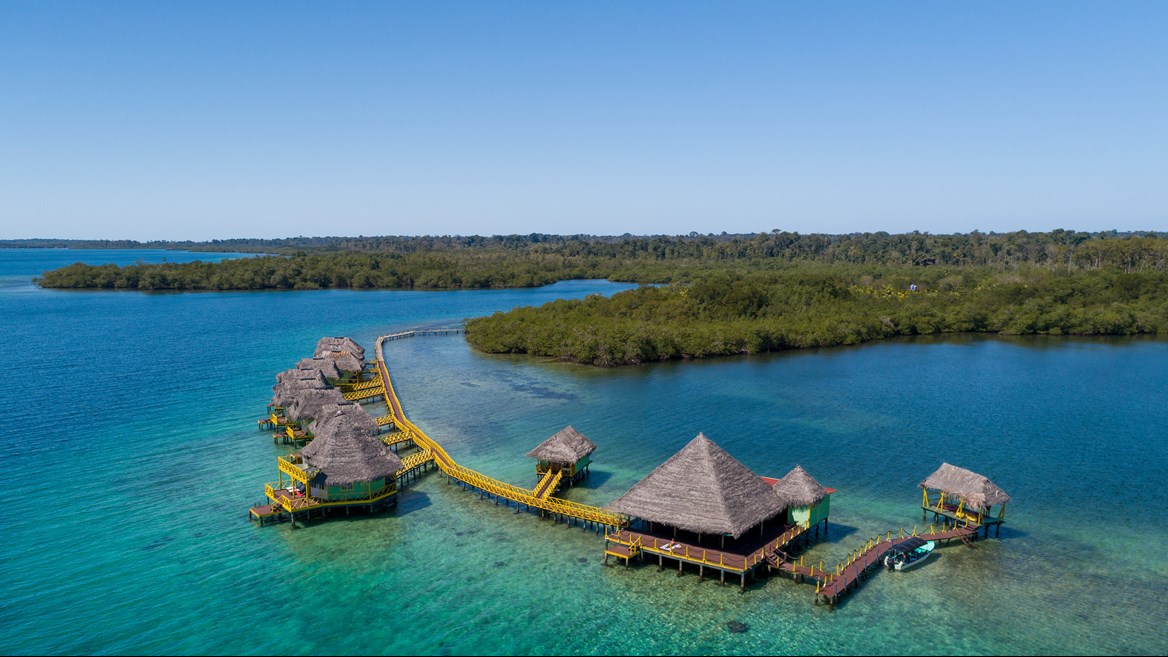 Bocas del Toro offers heavenly beaches with white sands and crystal-clear waters